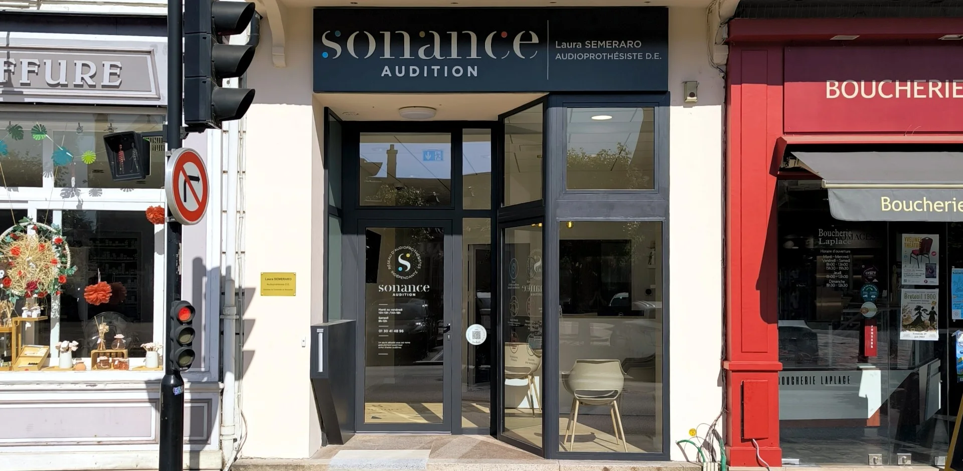 Façade du centre Sonance Audition de Le Perray-en-Yvelines